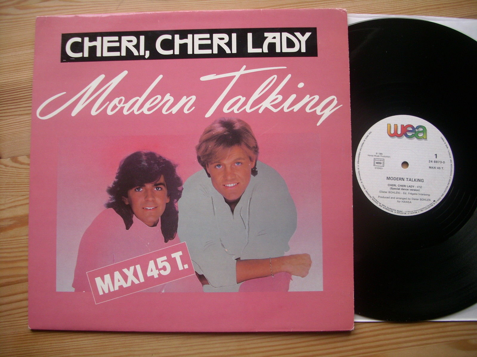 Modern talking - Cheri Cheri Lady пластинка