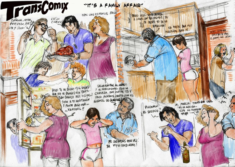 TransComix - This is a Family Affair Porn Comic