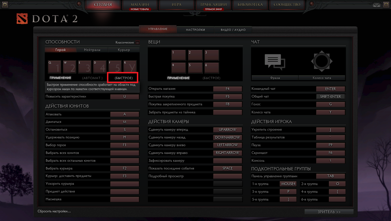 Как включить клавиши в дота 2. Пауза в доте. Кнопки в доте. Настройки доты. Способности дота 2 настройки.