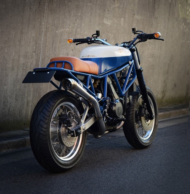 Yamaha tw200 Scrambler