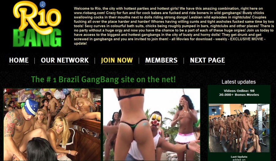 Rio GangBang Orgy