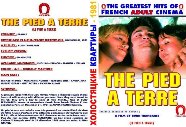 Le Pied a terre / Холостяцкие квартиры / Garçonnières très spéciales / French Erotica / Two-Way Mirror , Alpha France / Blue One)