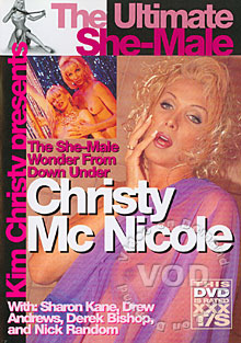 The Ultimate She-Male Christy McNicole / Последние сцены транса Christy McNicole