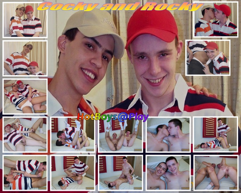 Cute twink boys going dirty